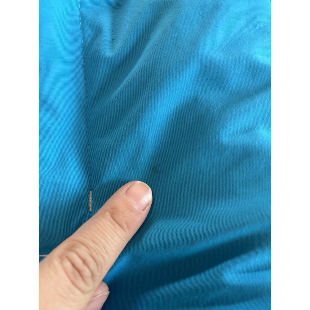 Lands End Kids Snow Pants Size 12S Blue Elastic Waist Grow-a-longs Pockets - Picture 13 of 14